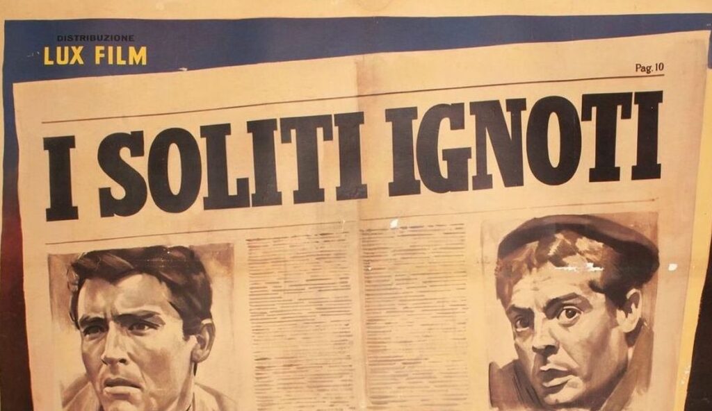 In the second half of the 1950s, comedy begins to develop as a new genre, often known as commedia all'italiana (Comedy Italian style).